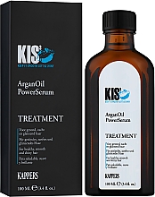 Парфумерія, косметика Поживна сироватка з аргановою олією для волосся - Kis Care Treatment Argan Oil Power Serum 
