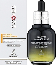 Мультивітамінна сироватка для обличчя - Genosys Multi Vita Radiance Serum — фото N2