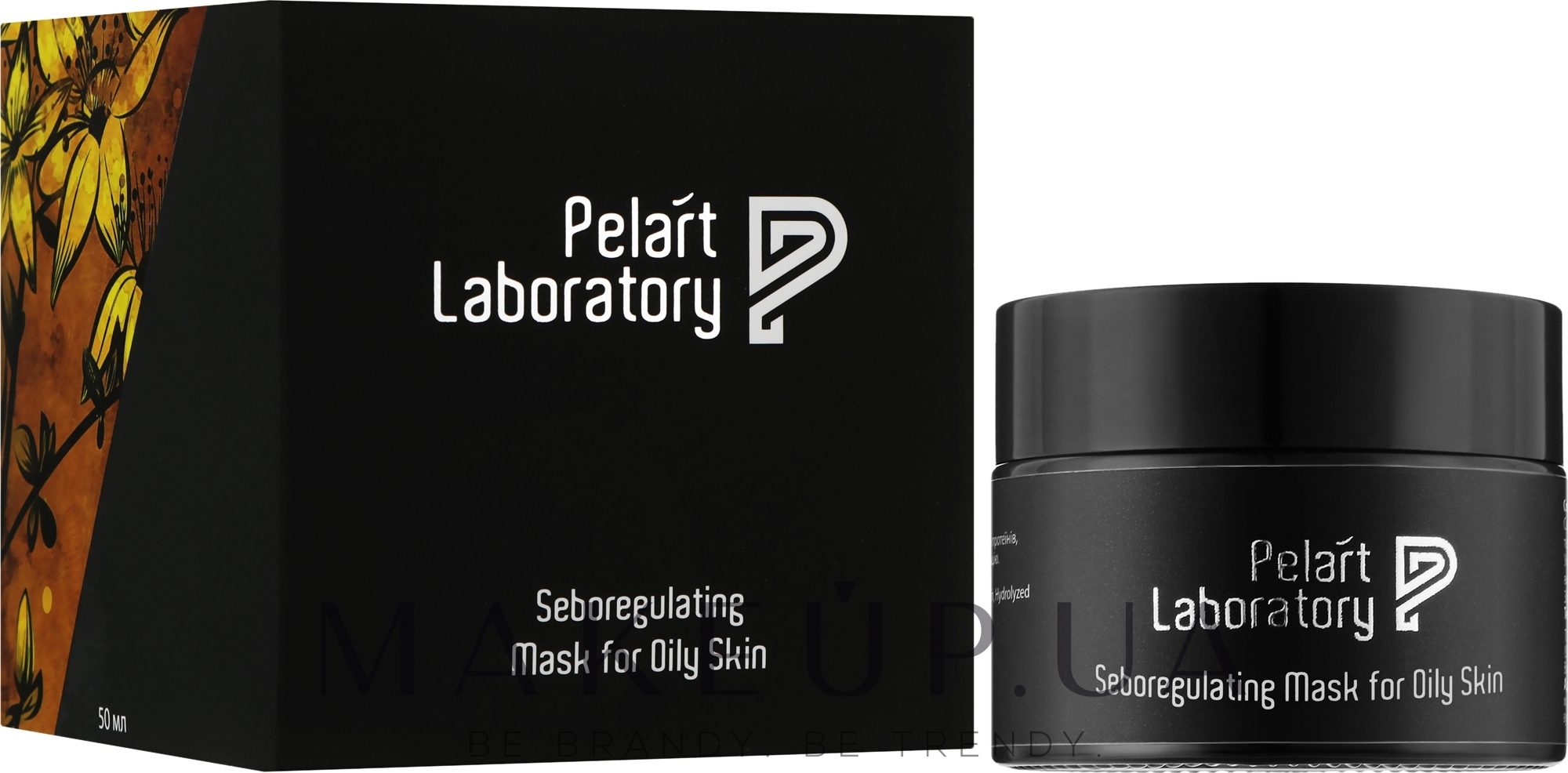 Маска себорегулювальна для обличчя - Pelart Laboratory Seboregulating Mask For Oily Skin — фото 50ml