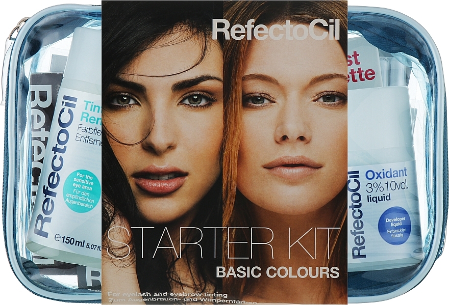 Стартовий набір для фарбування з класичними кольорами - RefectoCil Basic Colours — фото N1