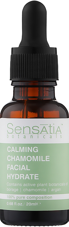 Зволожувальна олія для обличчя "Ромашка" - Sensatia Botanicals Calming Chamomile Facial Hydrate — фото N1