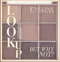 Палетка теней для век - Eveline Cosmetics Look Up Eyeshadow Palette — фото N2