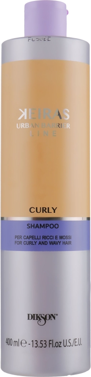 Шампунь для кудрявых волос - Dikson Keiras Urban Barrier Curly Shampoo — фото N1
