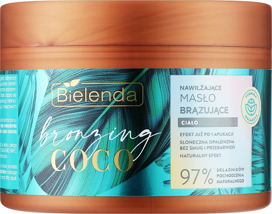 Увлажняющее бронзирующее масло для тела - Bielenda Bronzing Coco