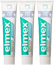 Набор - Elmex Sensitive Whitening (3x75ml) — фото N1