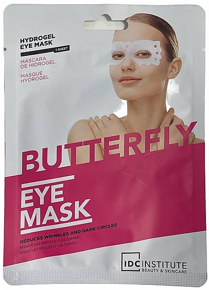 Маска для обличчя - Idc Institute Anti-wrinkle And Dark Circles Hydrogel For The Eye Area Mask — фото N1