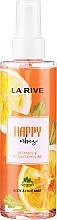 Духи, Парфюмерия, косметика Парфюмированный спрей для волос и тела "Happy Vibes" - La Rive Body & Hair Mist