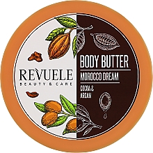 Парфумерія, косметика Батер для тіла "Какао й арганія" - Revuele Morocco Dream Cocoa & Argan Body Butter