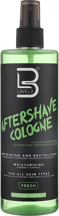 Одеколон після гоління - Level3 Aftershave Cologne Fresh — фото N2