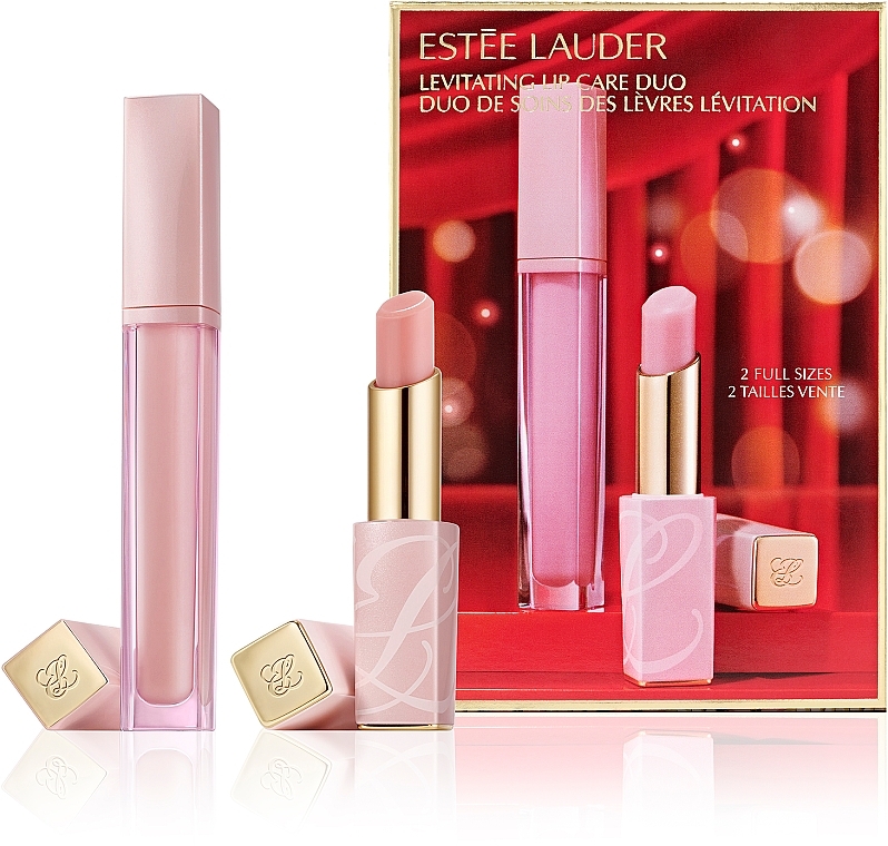 Набір - Estee Lauder Levitating Lip Care Duo Set (lip/balm/3.2ml + lip/elixir/6ml) — фото N1