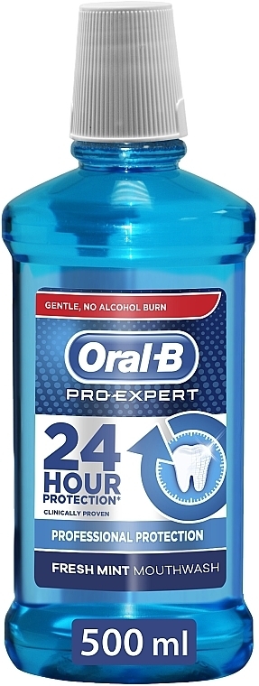 Безалкогольный ополаскиватель для рта "Прохладная мята" - Oral-B Pro-Expert Mouthwash — фото N1