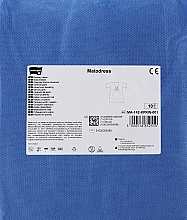 Одноразовый халат для беременных, S/M, голубой, 10 шт. - Matopat Matodress — фото N1