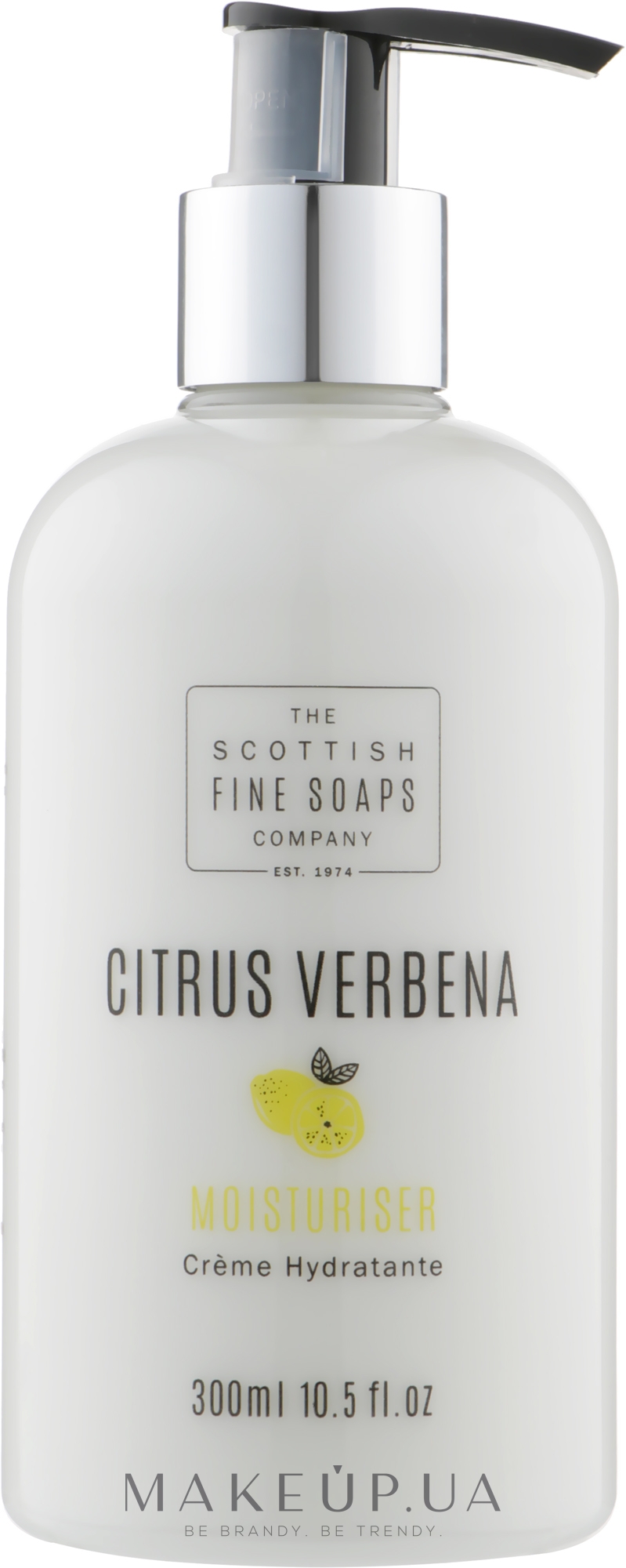 Увлажняющий крем для тела - Scottish Fine Soaps Citrus&Verbena Moisturiser — фото 300ml