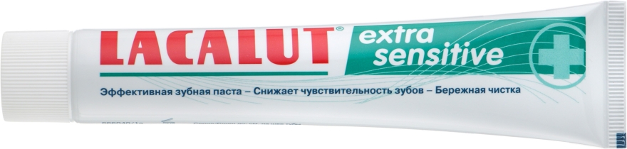 Зубна паста "Extra Sensitive" - Lacalut  — фото N5