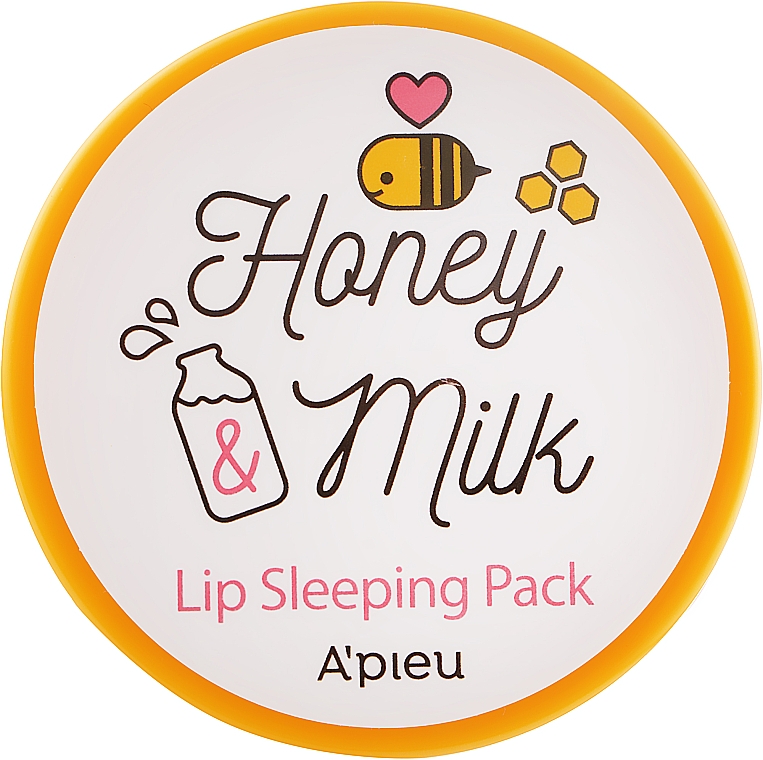 Молочно-медовая ночная маска для губ - A'pieu Honey & Milk Lip Sleeping Pack