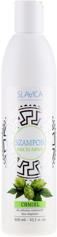 Міцелярний шампунь "Хміль" - Slavica Micellar Shampoo — фото N1