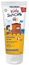 Парфумерія, косметика Сонцезахисний дитячий лосьйон для обличчя та тіла - Frezyderm Kids Suncare Lotion SPF50+