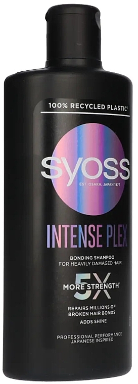 Шампунь для пошкодженого волосся - Syoss Intense Plex Shampoo — фото N1