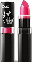 Духи, Парфюмерия, косметика УЦЕНКА Стойкая помада для губ - Quiz Cosmetics Joli Color Shine Long Lasting Lipstick *