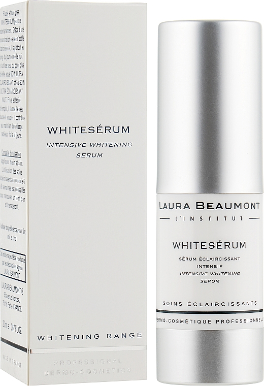 Відбілююча сиворотка - Laura Beaumont Whiteserum Intensive Whitening Serum — фото N2