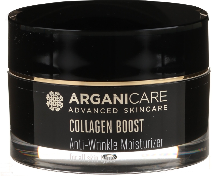 Зволожувальний крем від зморщок - Arganicare Collagen Boost Advanced Anti-Wrinkle Moisturizer — фото N1