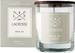 Парфумерія, косметика Ароматична свічка - Ambientair Lacrosse White Tea Candle