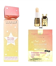 Набор - Inuwet My Golden Skincare Cracker (lip/balm/3.5g + f/mask/30ml) — фото N1