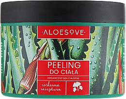 Пілінг для обличчя, з органічним соком алое - Aloesove Body Peeling — фото N1