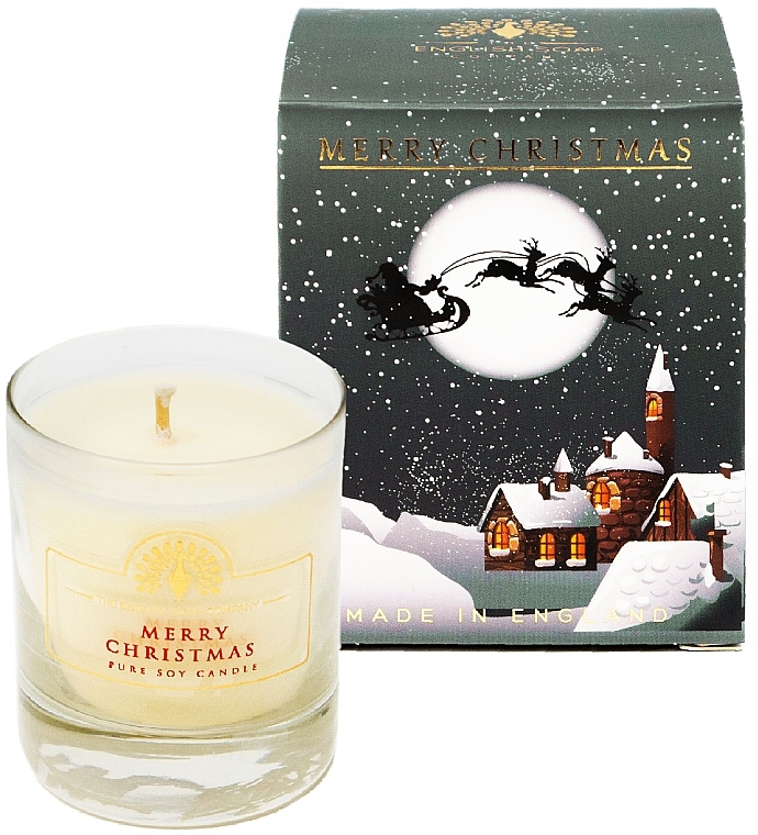 Ароматическая свеча - The English Soap Company Christmas Collection Winter Village Mulled Wine Candle — фото N1