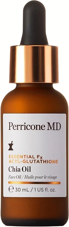 Сироватка-олія для обличчя - Perricone MD Essential Fx Acyl-Glutathione Chia Facial Oil — фото N3