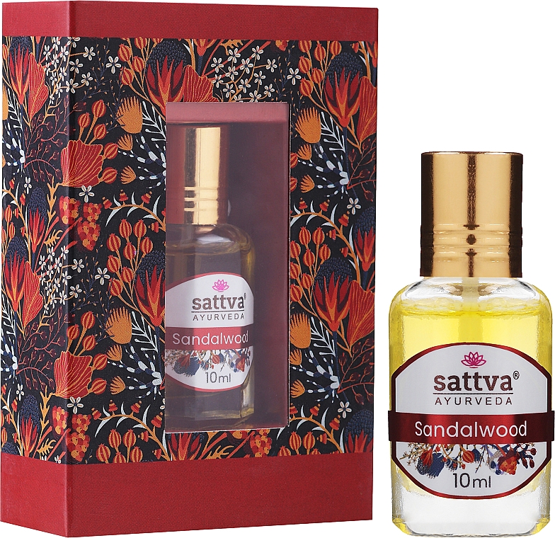 Sattva Ayurveda Sandalwood - Олійні парфуми — фото N2