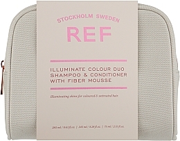 Парфумерія, косметика Набір - REF Illuminate Colour (h/shampoo/285ml + h/cond/245ml + hair/mous/75ml)