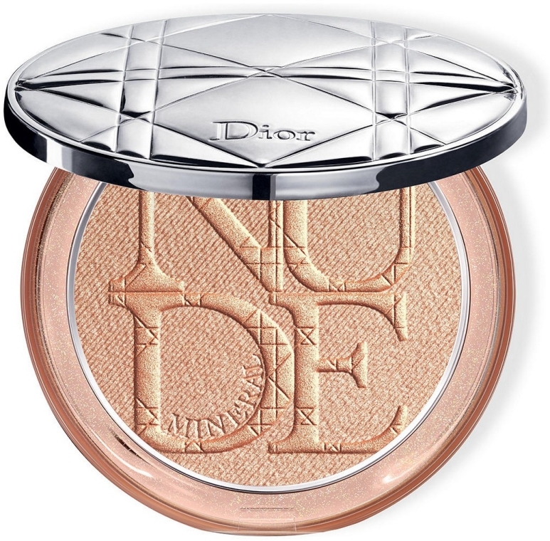 Осветляющая пудра для лица - Dior Diorskin Mineral Nude Luminizer Powder (тестер) — фото N1