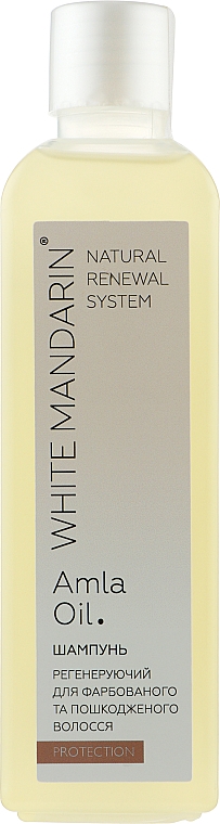 Шампунь для окрашенных и поврежденных волос "Регенерирующий" - White Mandarin Protection — фото N1