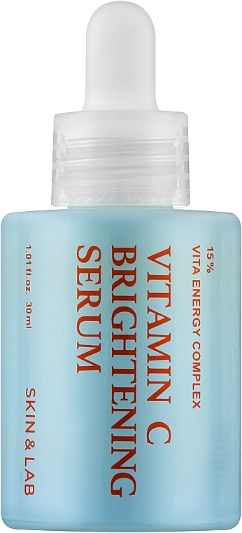 Освітлювальна сироватка з вітаміном С і пептидами - Skin&Lab Vitamin C Brightening Serum