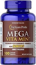 Диетическая добавка для пожилых людей - Puritan's Pride Mega Vita-Min — фото N1