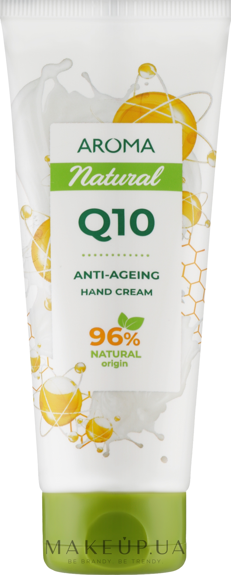 Крем для рук с коэнзимом Q10 - Aroma Natural Anti-Ageing Hand Care — фото 75ml