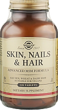 Комплекс "Кожа, волосы, ногти" - Solgar Solgar Skin Nails And Hair Formula — фото N4