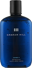 Гель для душу 2 в 1 - Graham Hill Abbey Refreshing Hair And Body Wash — фото N1