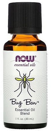 Смесь эфирных масел от насекомых - Now Foods Essential Oils Bug Ban — фото N1