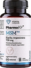 Дієтична добавка "Органічна сірка", 750 мг - Pharmovit MSM — фото N1
