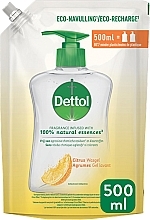 Парфумерія, косметика Антибактеріальне рідке мило "Цитрус" - Dettol Antibacterial Hand Soap Citrus Refill (запасний блок)