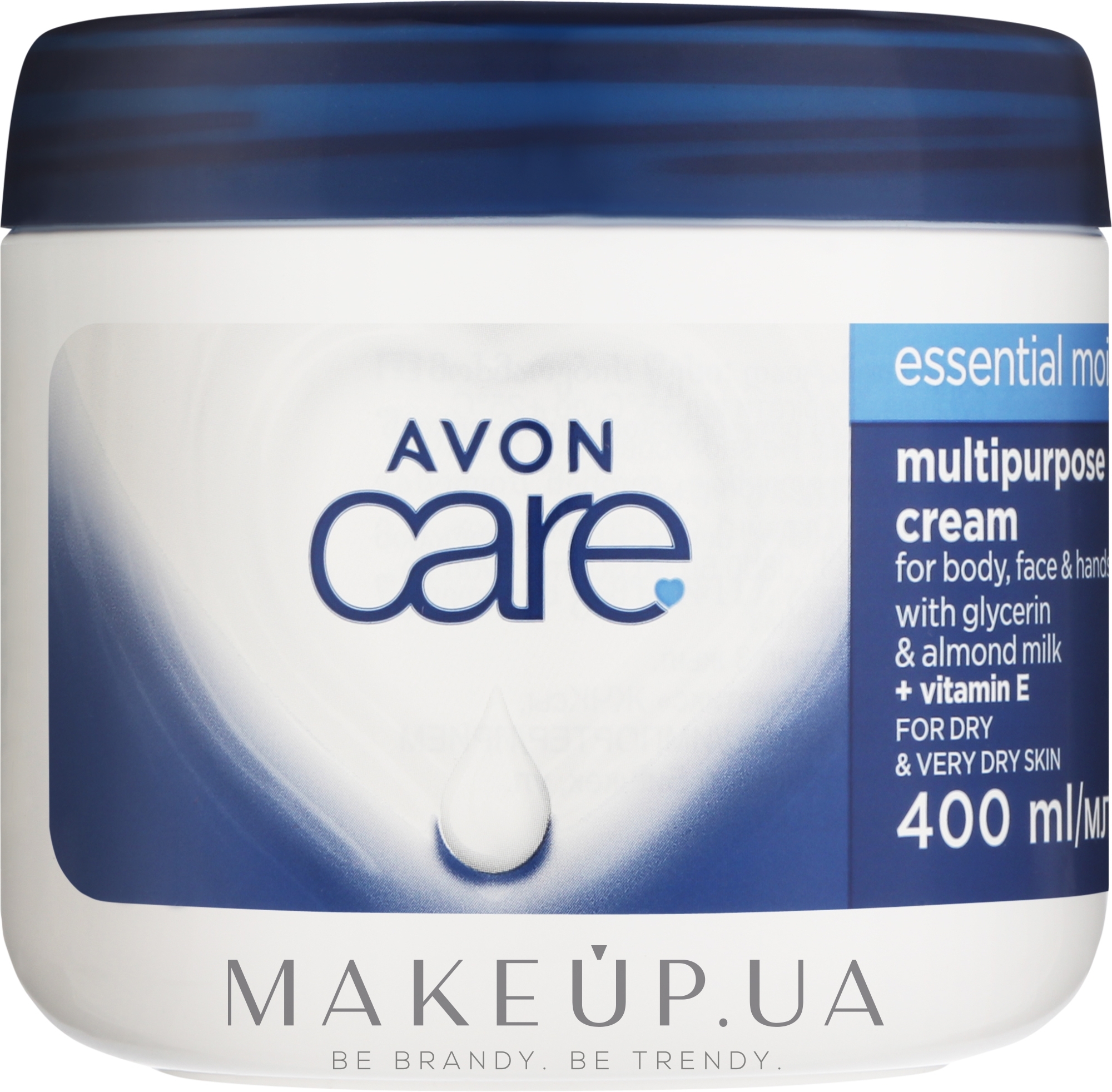 Зволожувальний мультифункціональний крем для обличчя, рук і тіла - Avon Care Essential Moisture Multipurpose Cream — фото 400ml