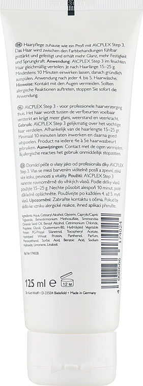 Відновлювальний засіб для волосся, крок 3 - Alcina A/C Plex Step 3 — фото N2