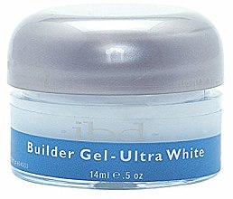 Конструирующий гель, ультра белый - IBD Builder Gel Ultra White — фото N2
