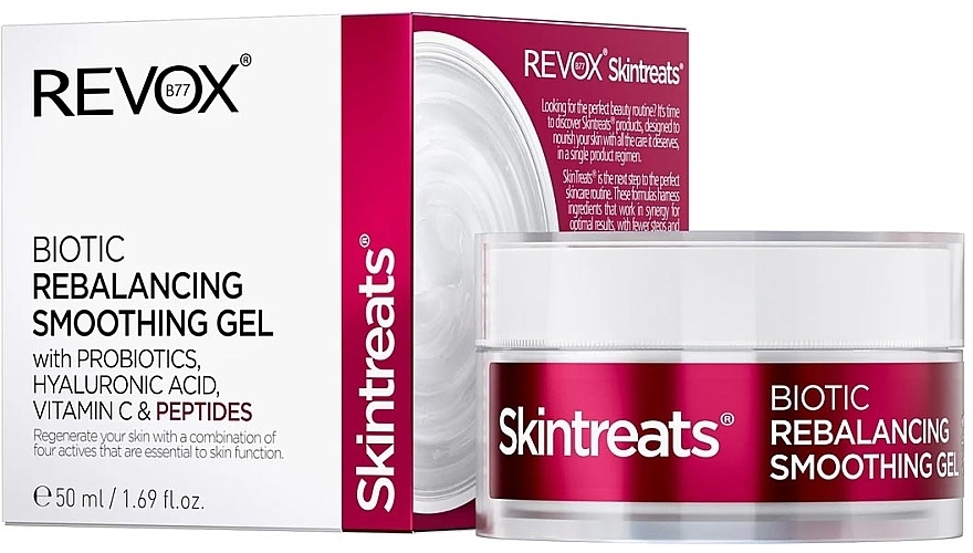 Матирующий гель для лица - Revox Skintreats Biotic Mattifying Gel — фото N1