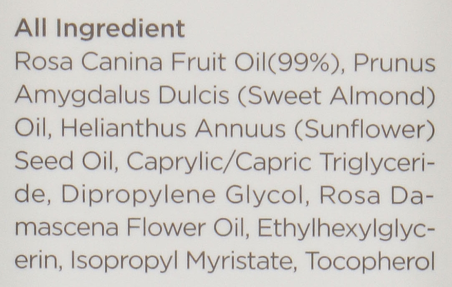 Масло шиповника натуральное осветляющее - Manyo Rosehip Rose Oil — фото N4