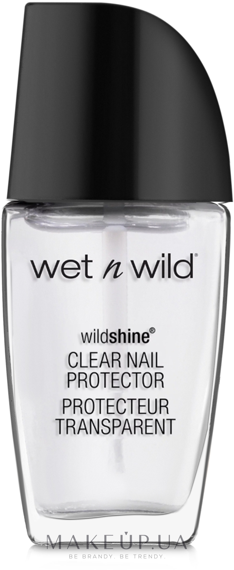 Лак для нігтів - Wet N Wild Shine Nail Color — фото E450B - Clear Nail Protector