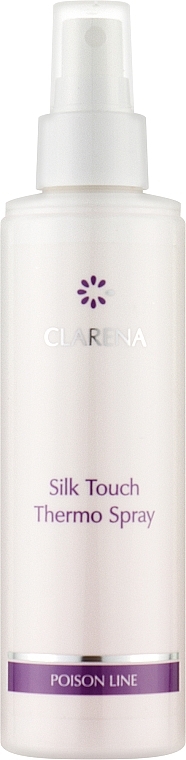 Защитный термоспрей для волос с шелком - Clarena Poison Line Silk Touch Thermo Spray — фото N1