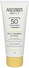 Сонцезахисне молочко для чутливої шкіри - Angstrom Protect Sensitive Skin Sun Milk SPF50 — фото N1